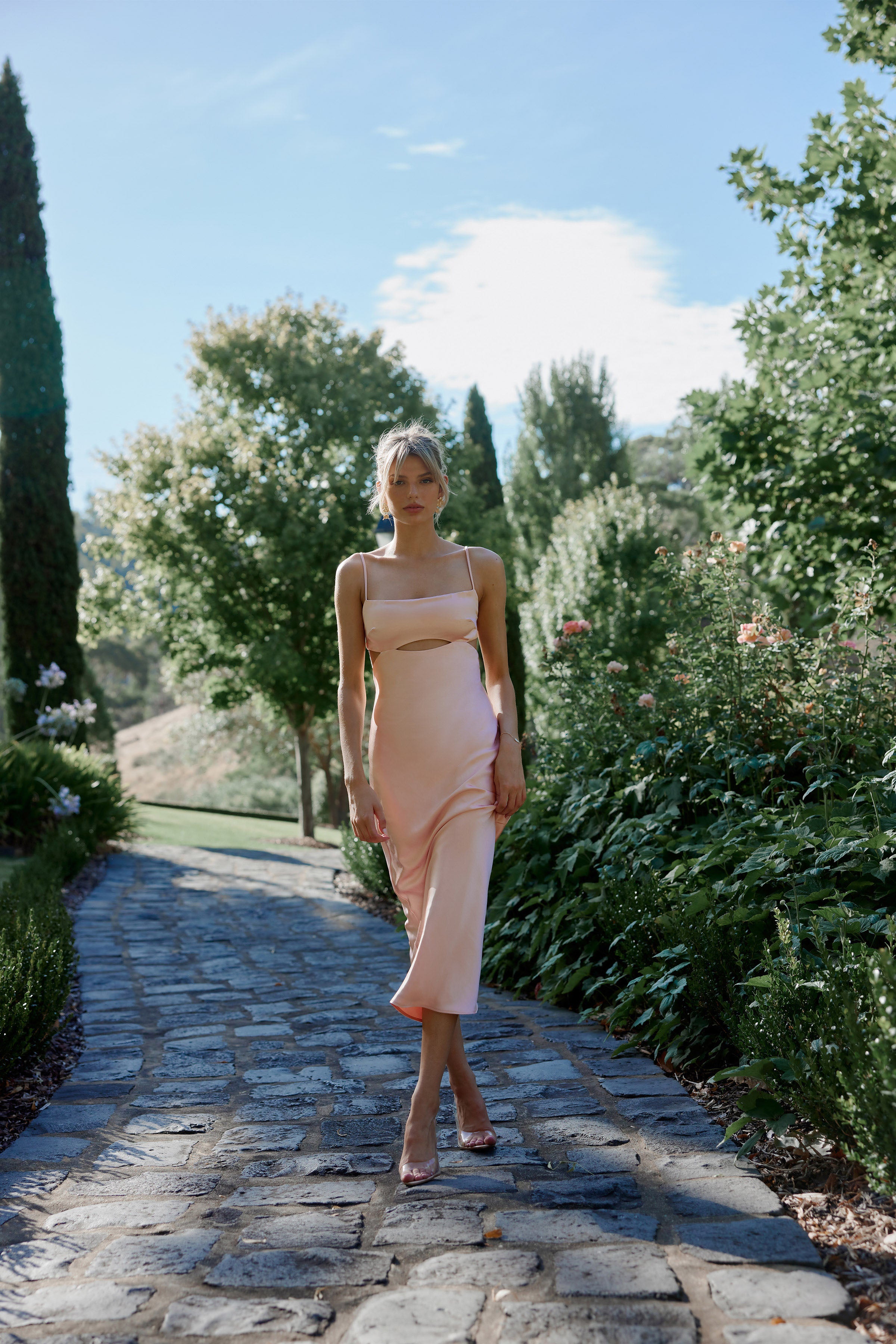 Bay Dress - Peach – Studio Lexi