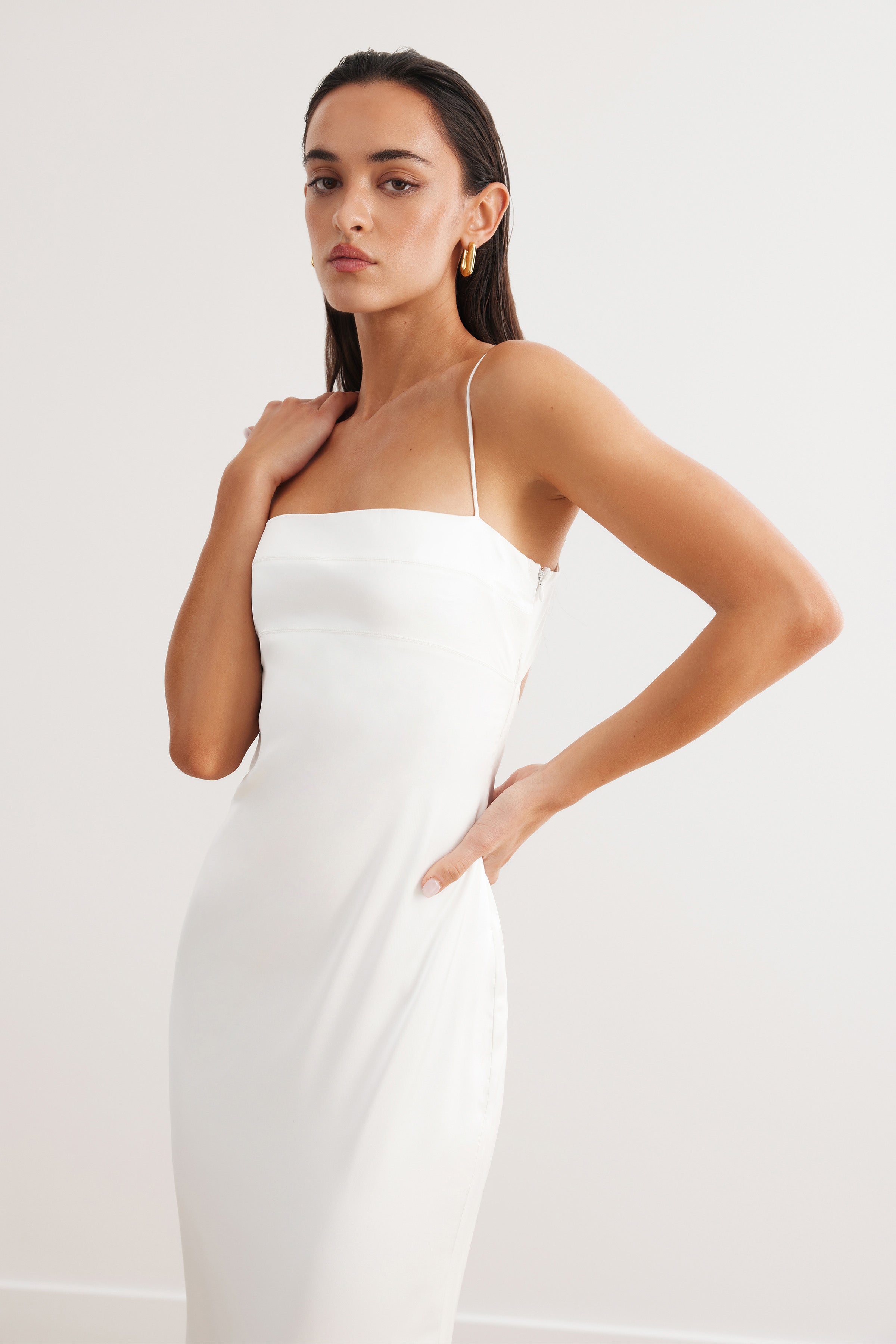 Avani Dress - White