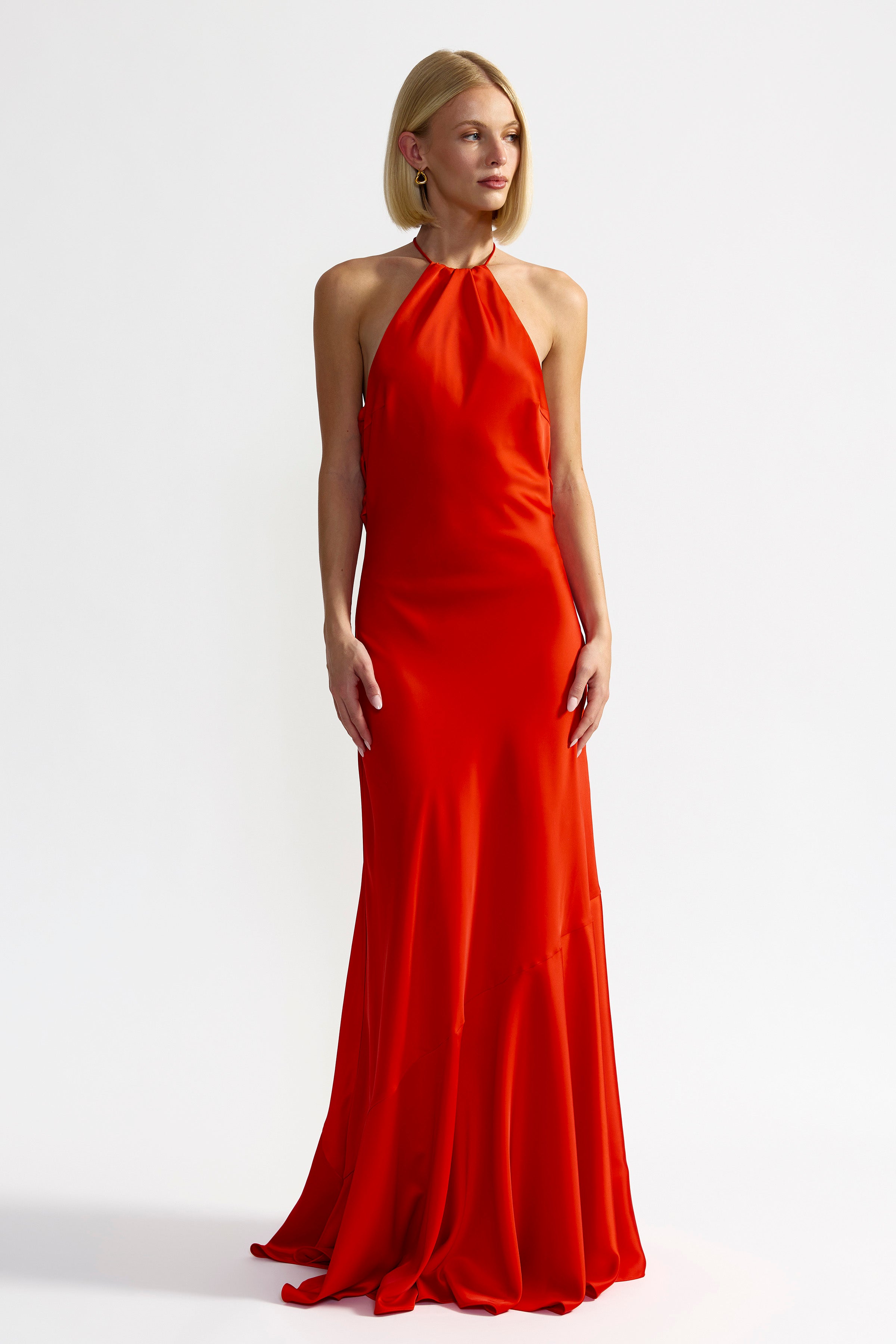 satin prom dresses long Spaghetti Straps Satin Black Prom Dress Formal Gown with Slit TP1242 US16 / Custom Color