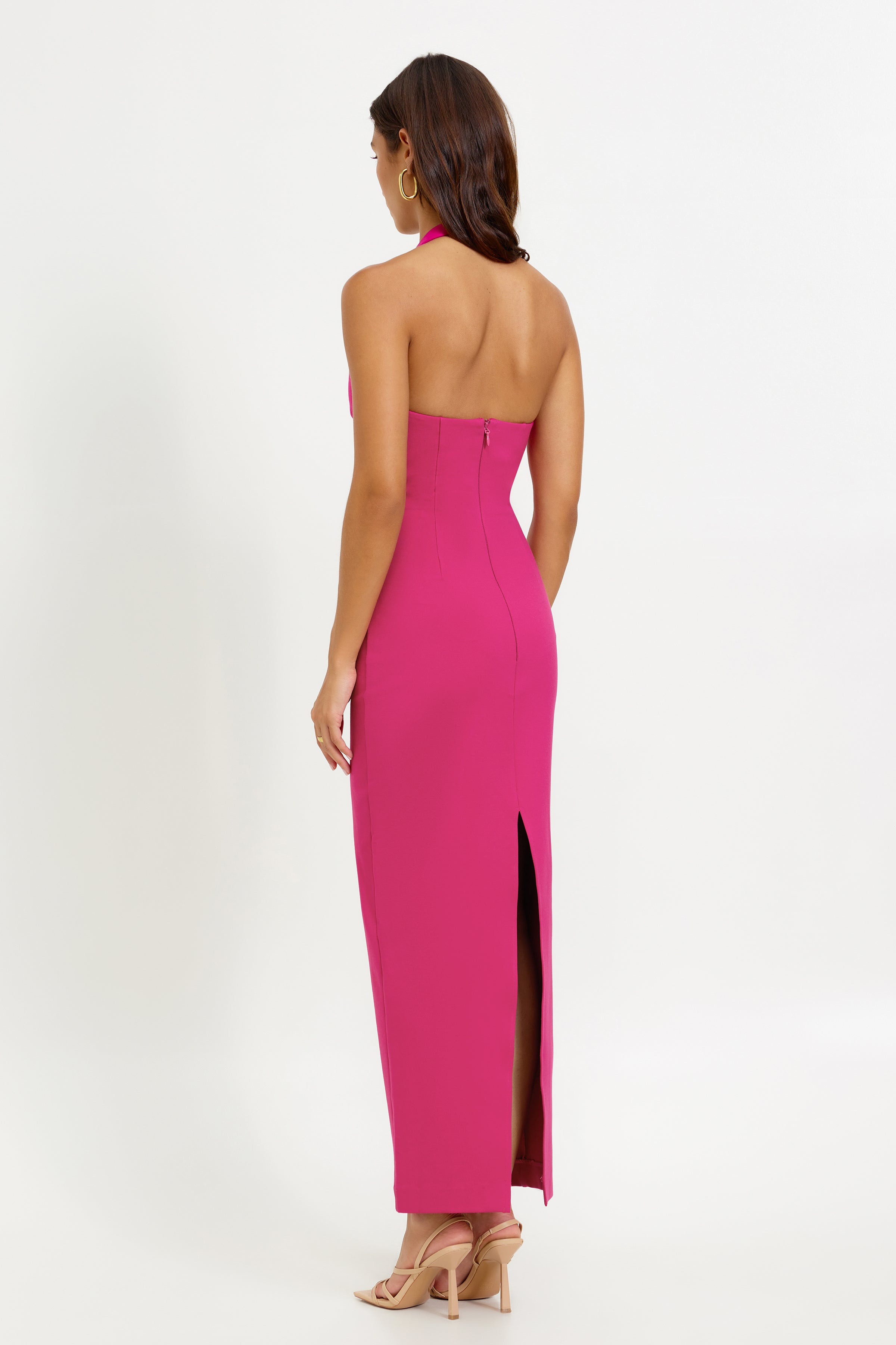 Pirro Dress - Magenta