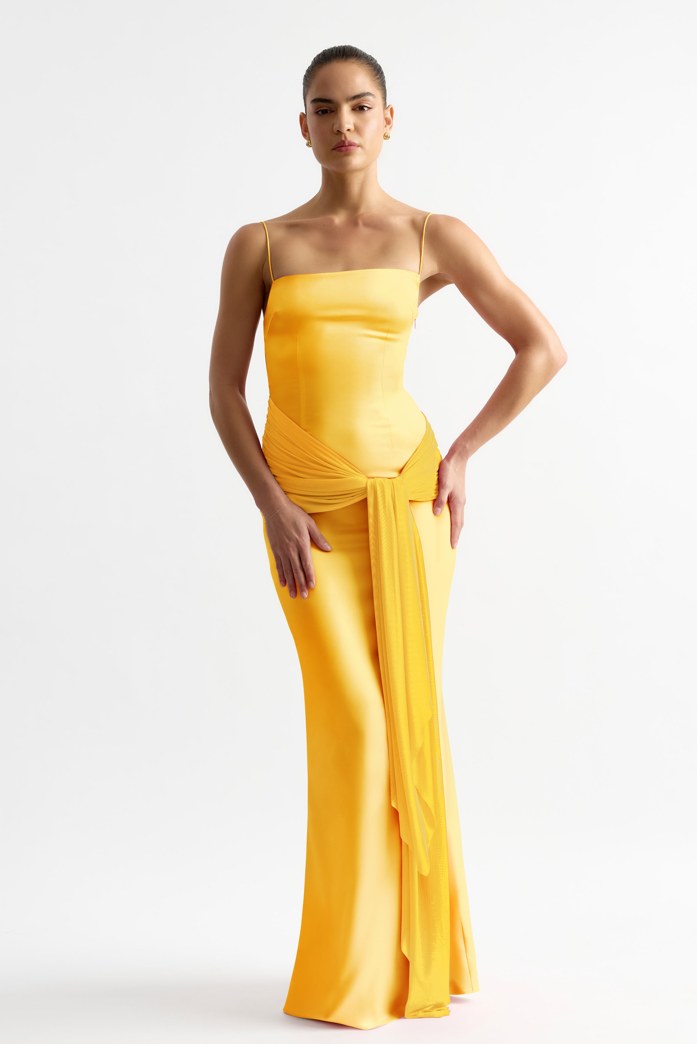 Ayla Dress - Honey, AU/UK 4 - US 0