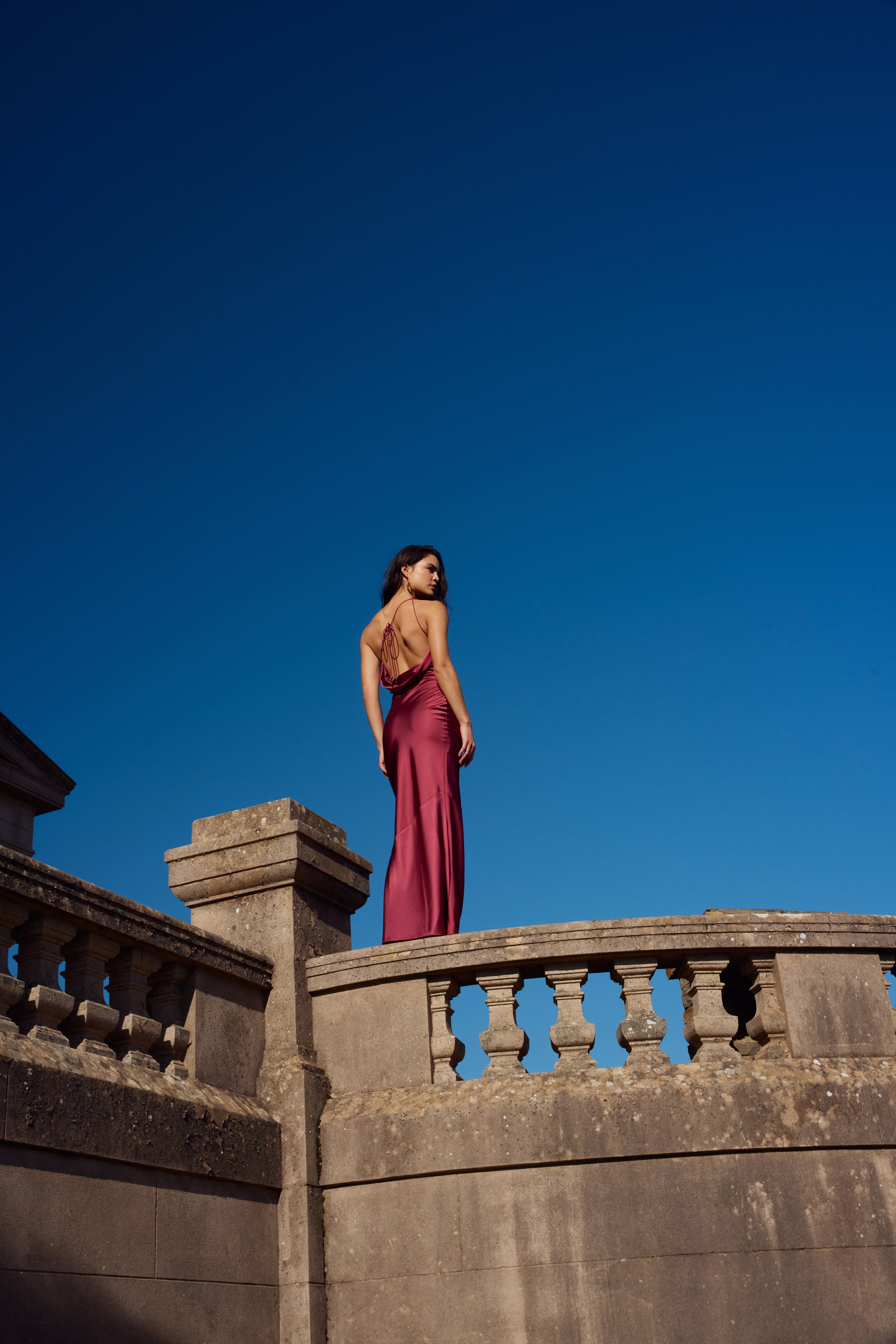 Nola Dress - Wine, AU/UK 4 - US 0 Nola Dress - Wine, AU/UK 4 - US 0