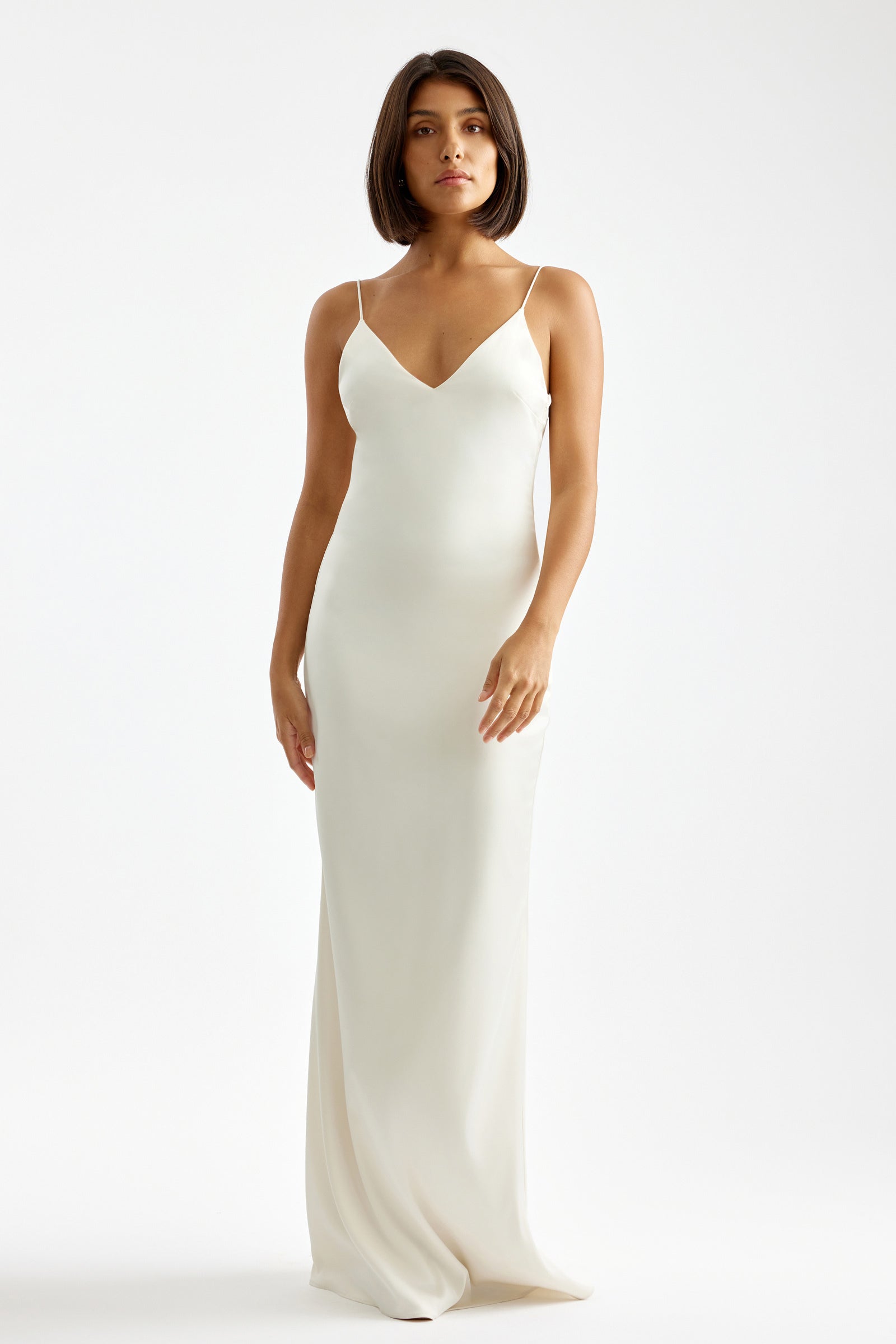 Leila Dress - Oyster