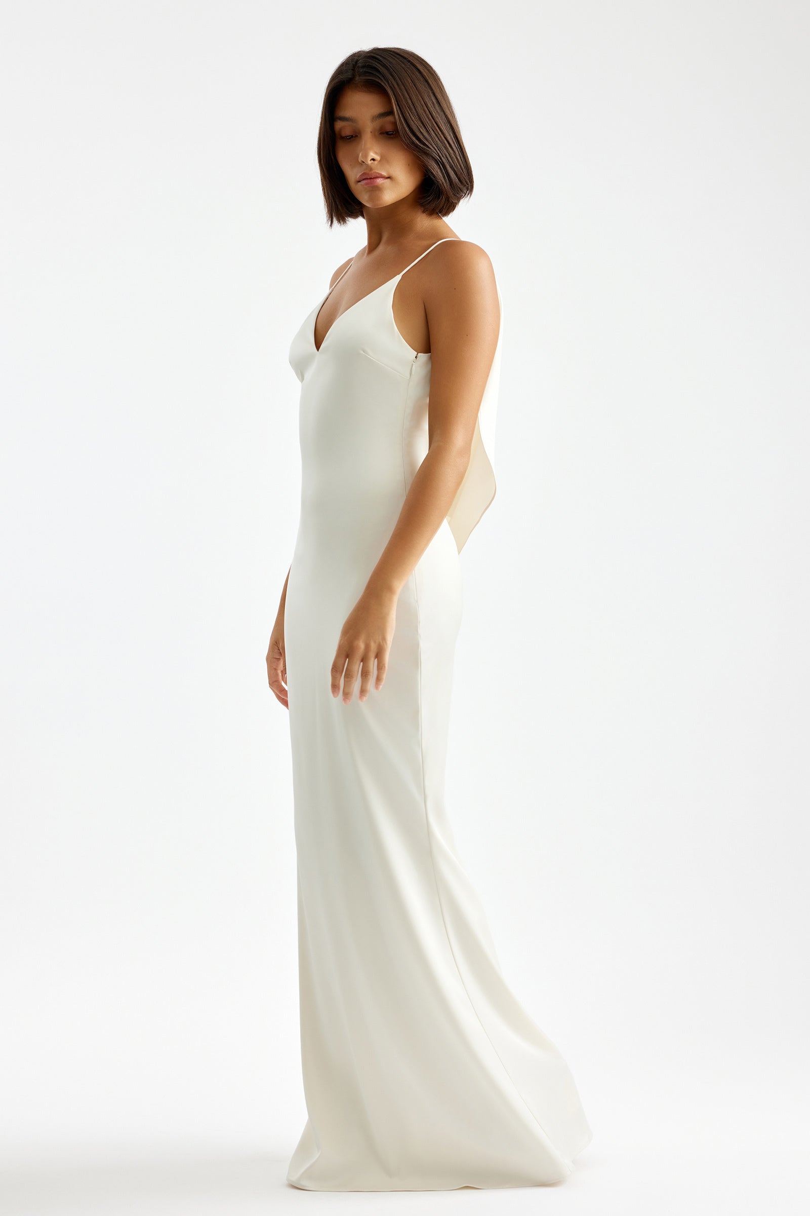 Leila Dress - Oyster