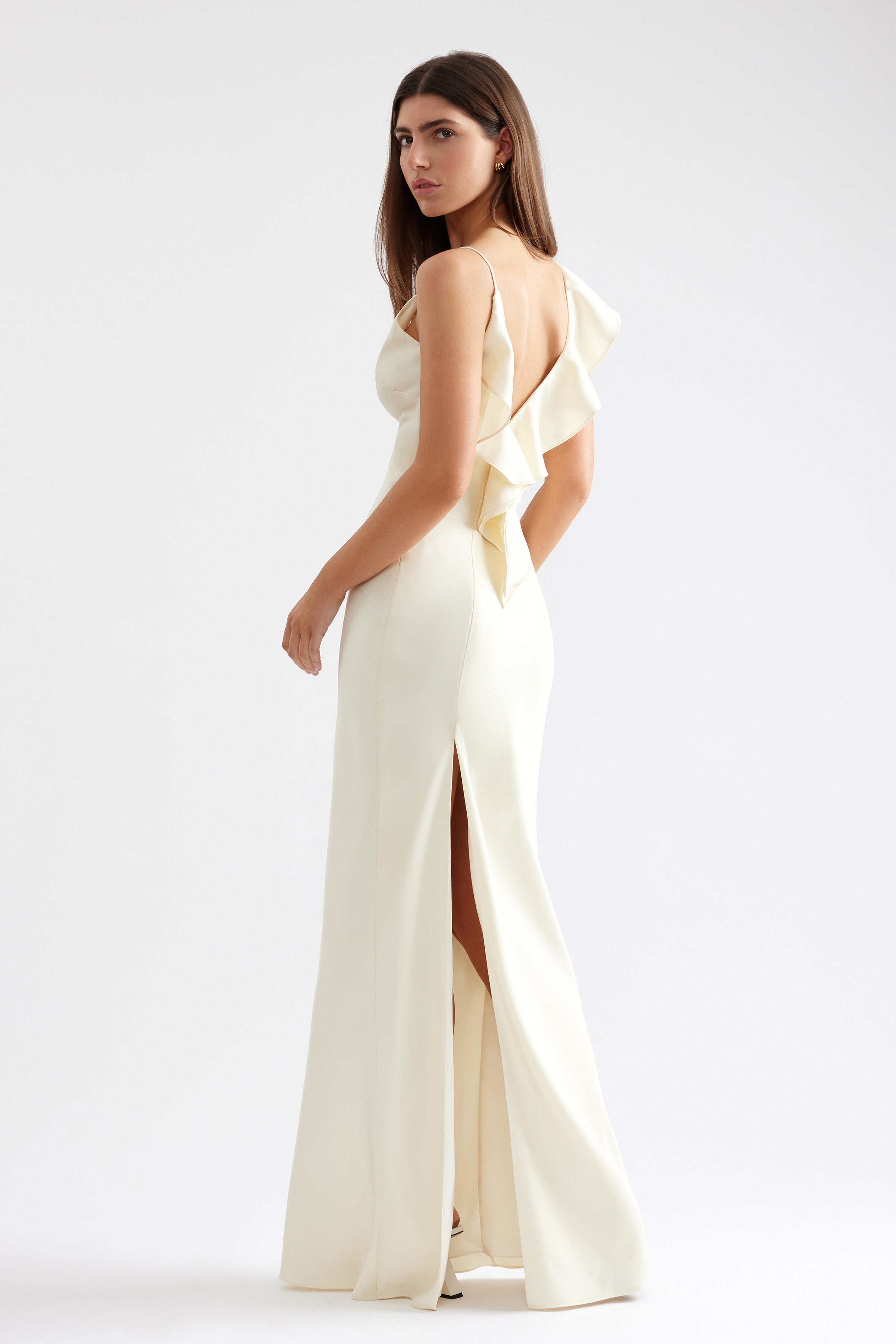 Diana Dress - Butter Cream, AU/UK 4