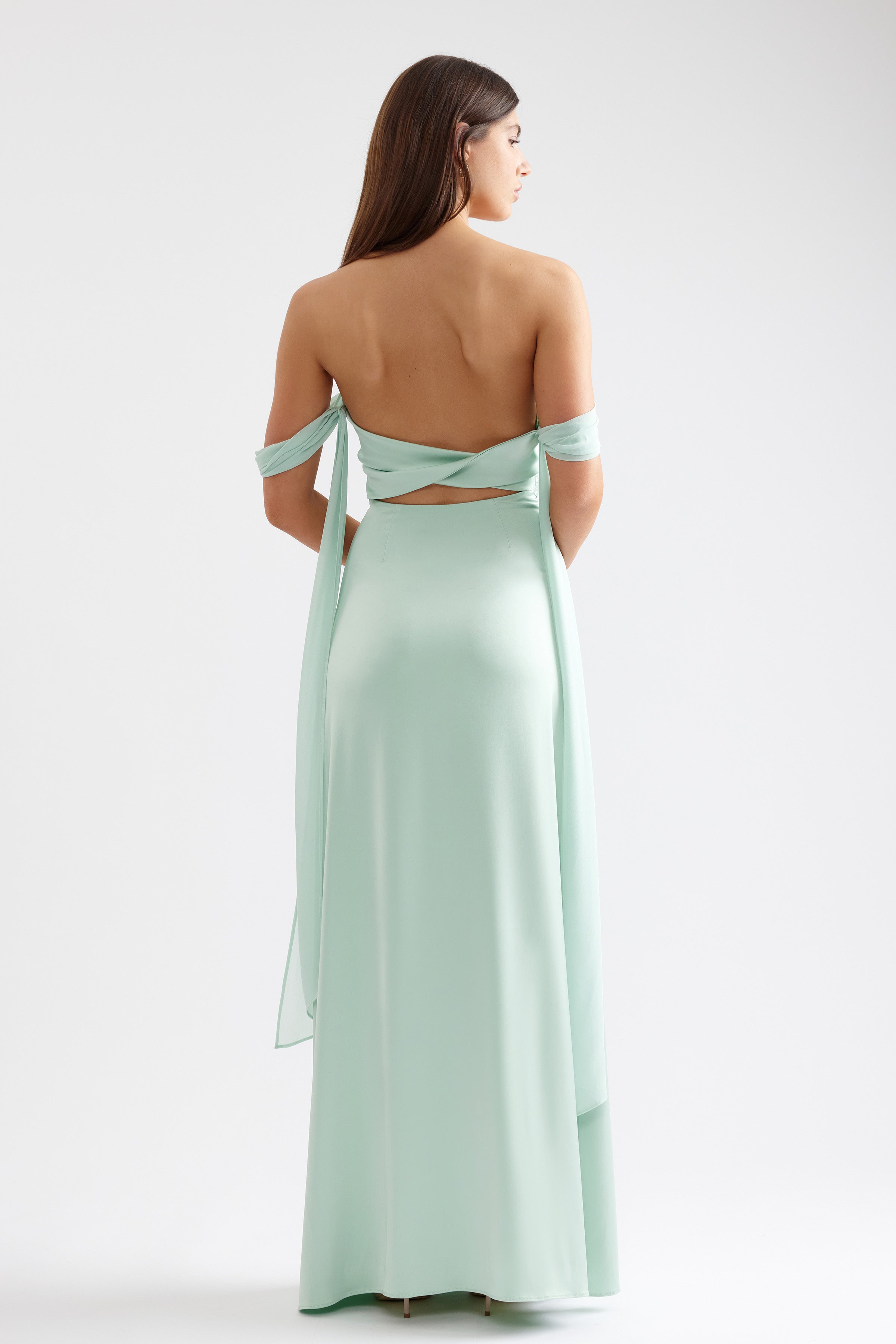 green emerald velvet dress Hattie Dress - Mint, AU/UK 12