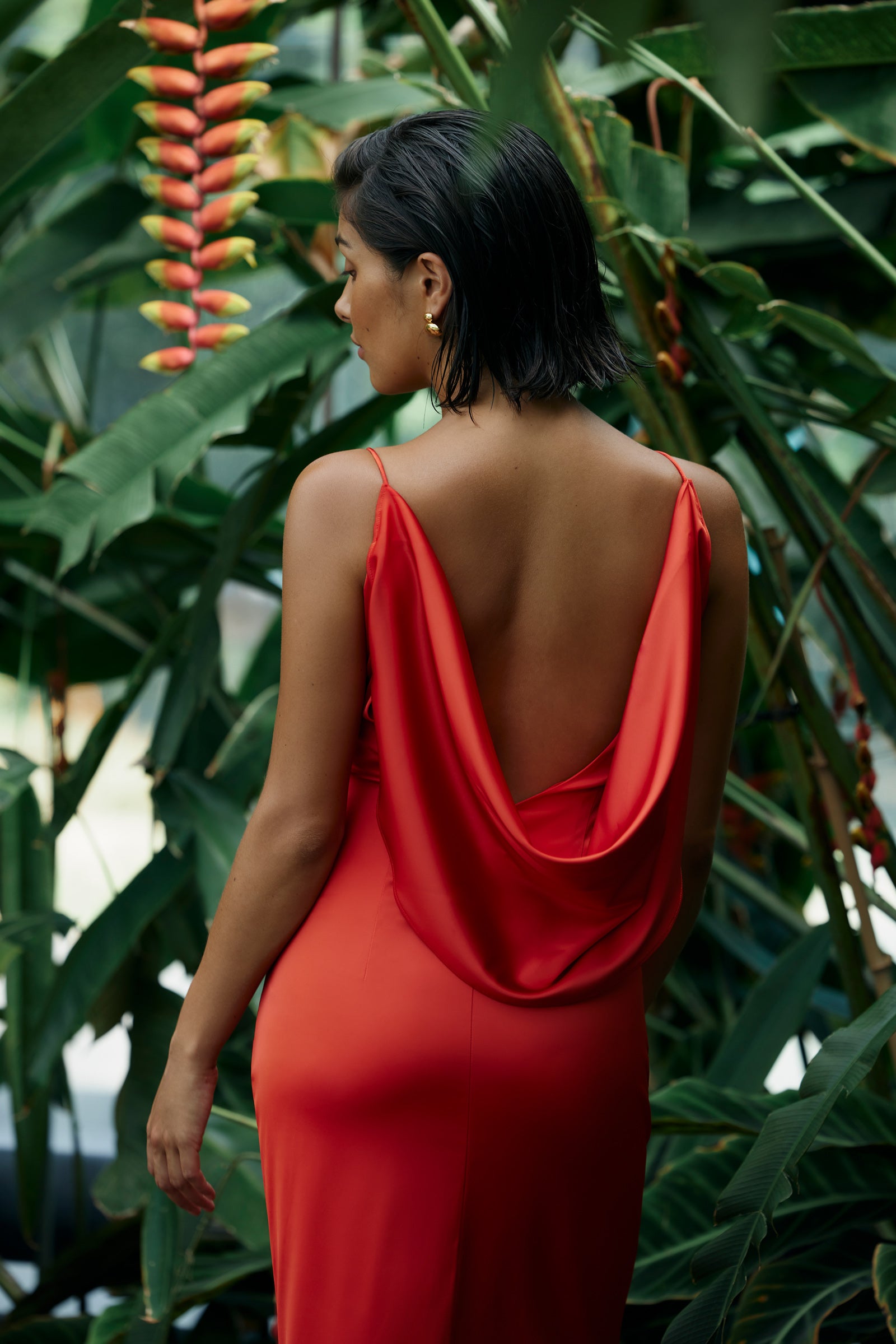 Leila Dress - Chilli, AU/UK 10