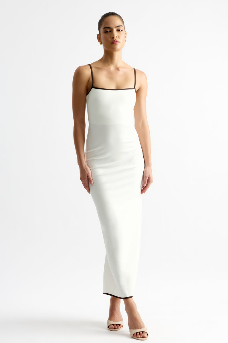 Olivette Dress - Ivory, AU/UK 4