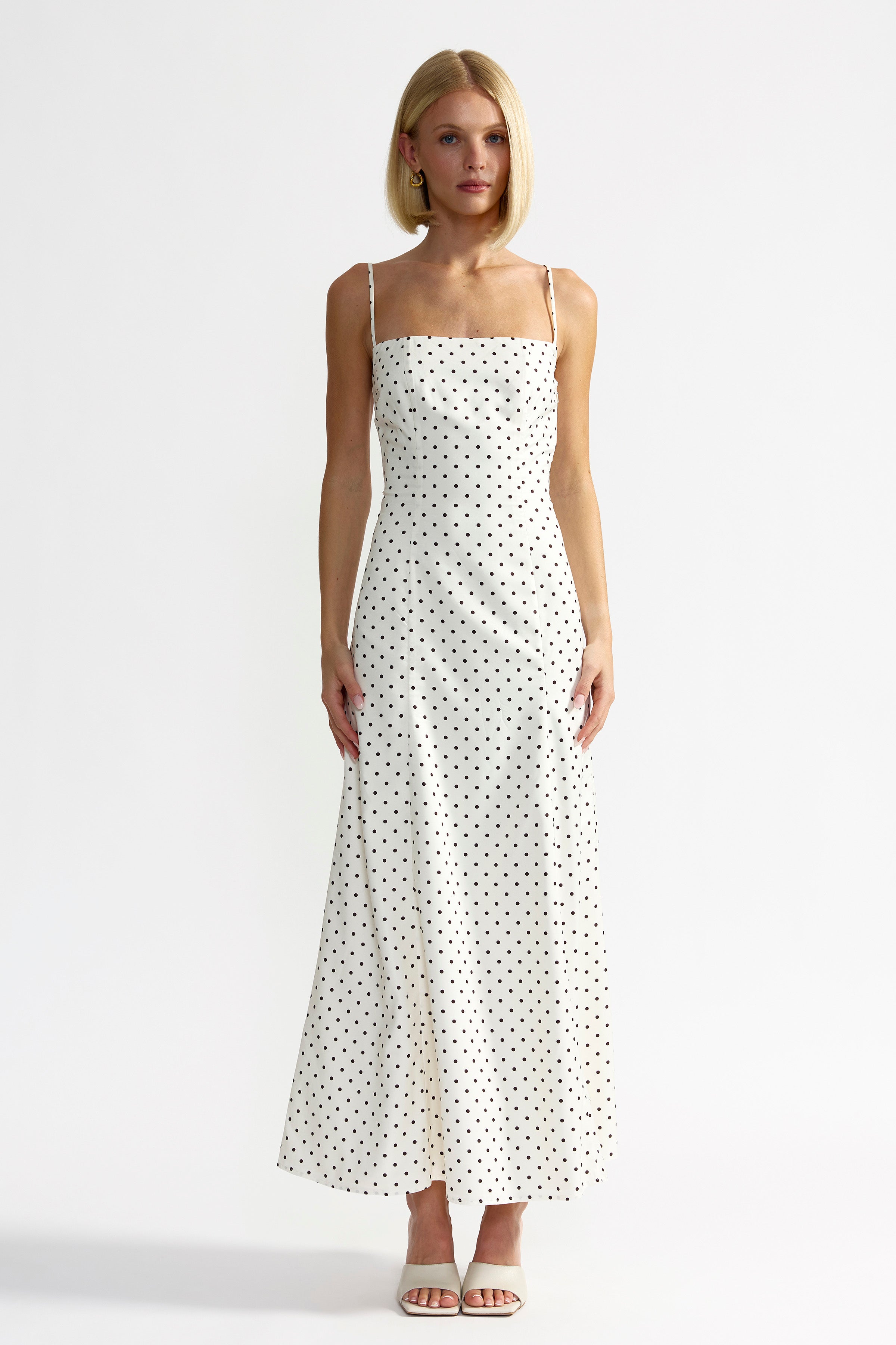 veronica midi dress Veronica Dress - Ivory, AU/UK 4