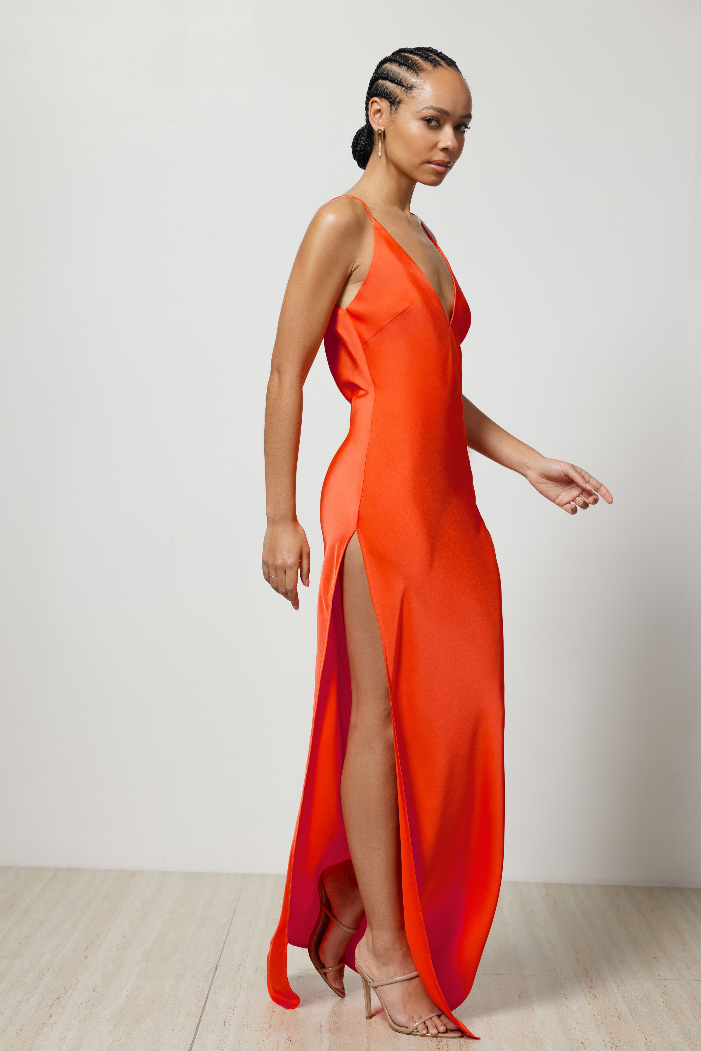 Gaia Dress - Tangelo