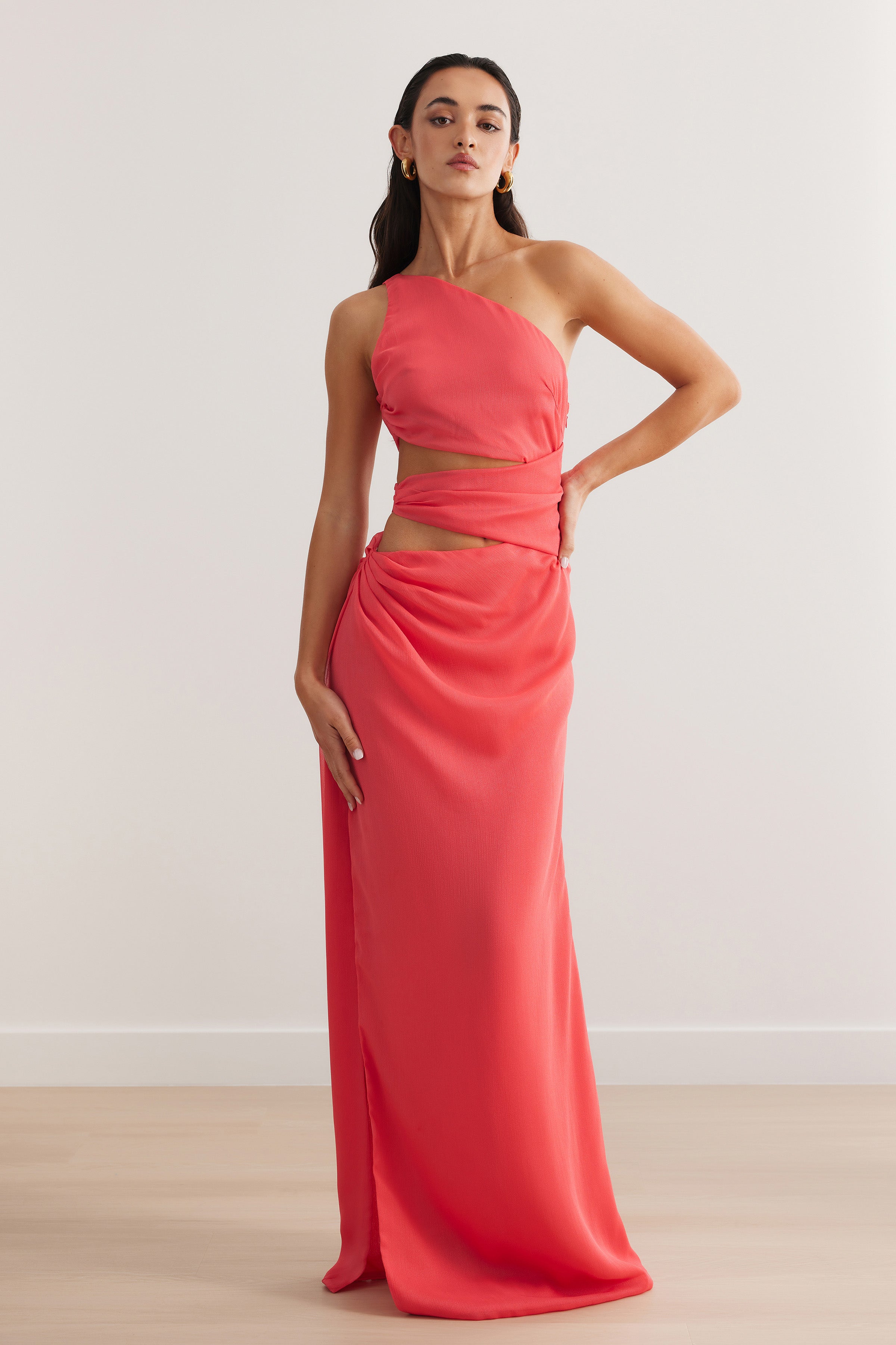 Aurea Dress - Flamingo