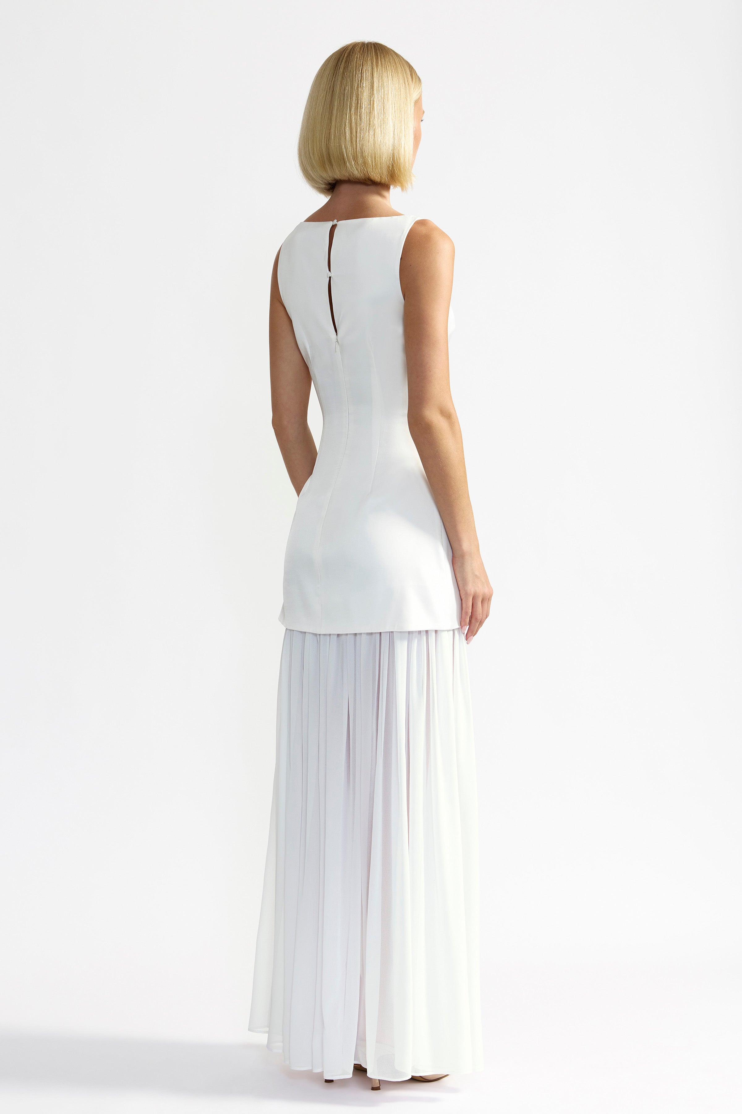 Beverley Dress - Ivory