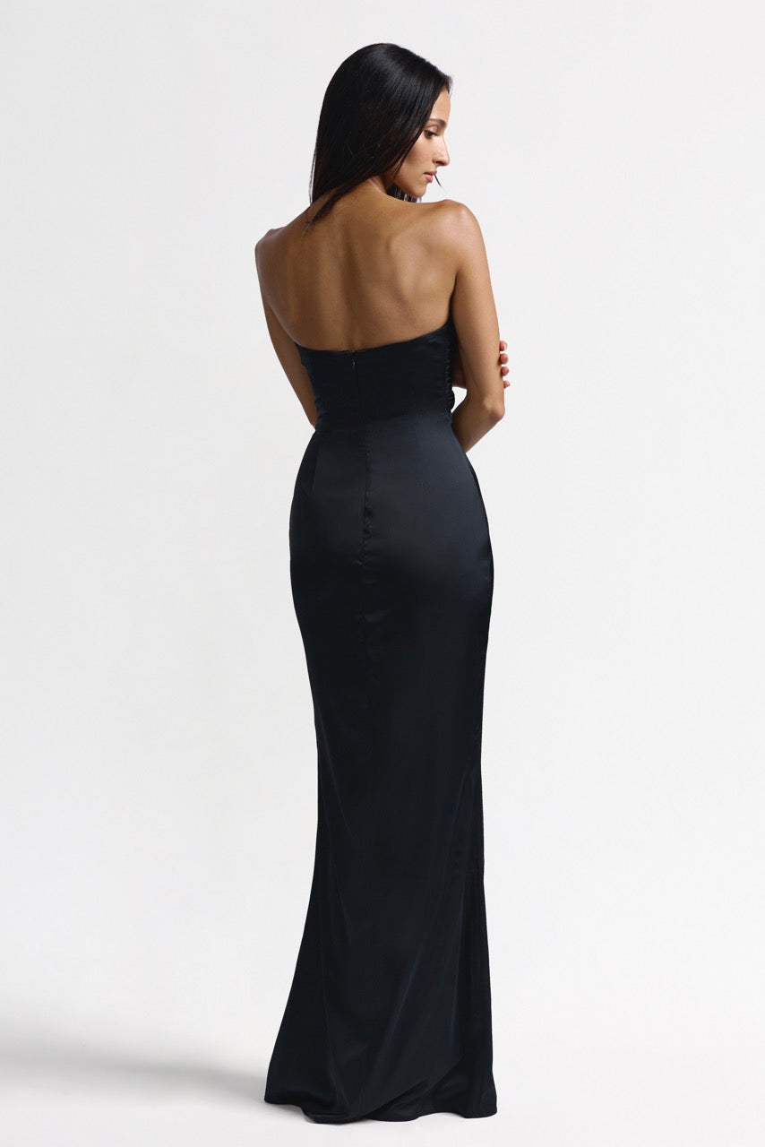 Magnolia Dress - Black, AU/UK 12