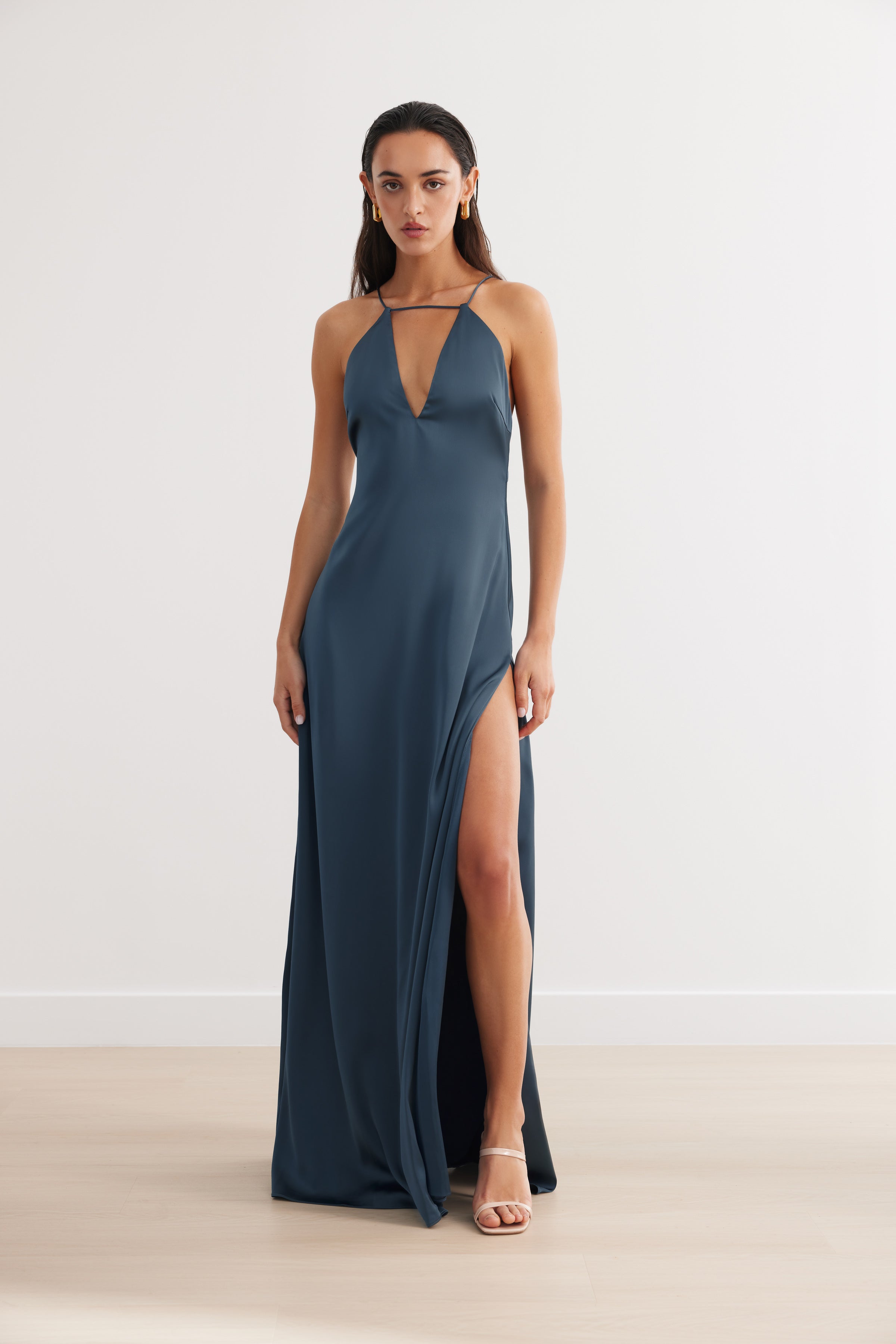 Bali Dress - Steel Blue