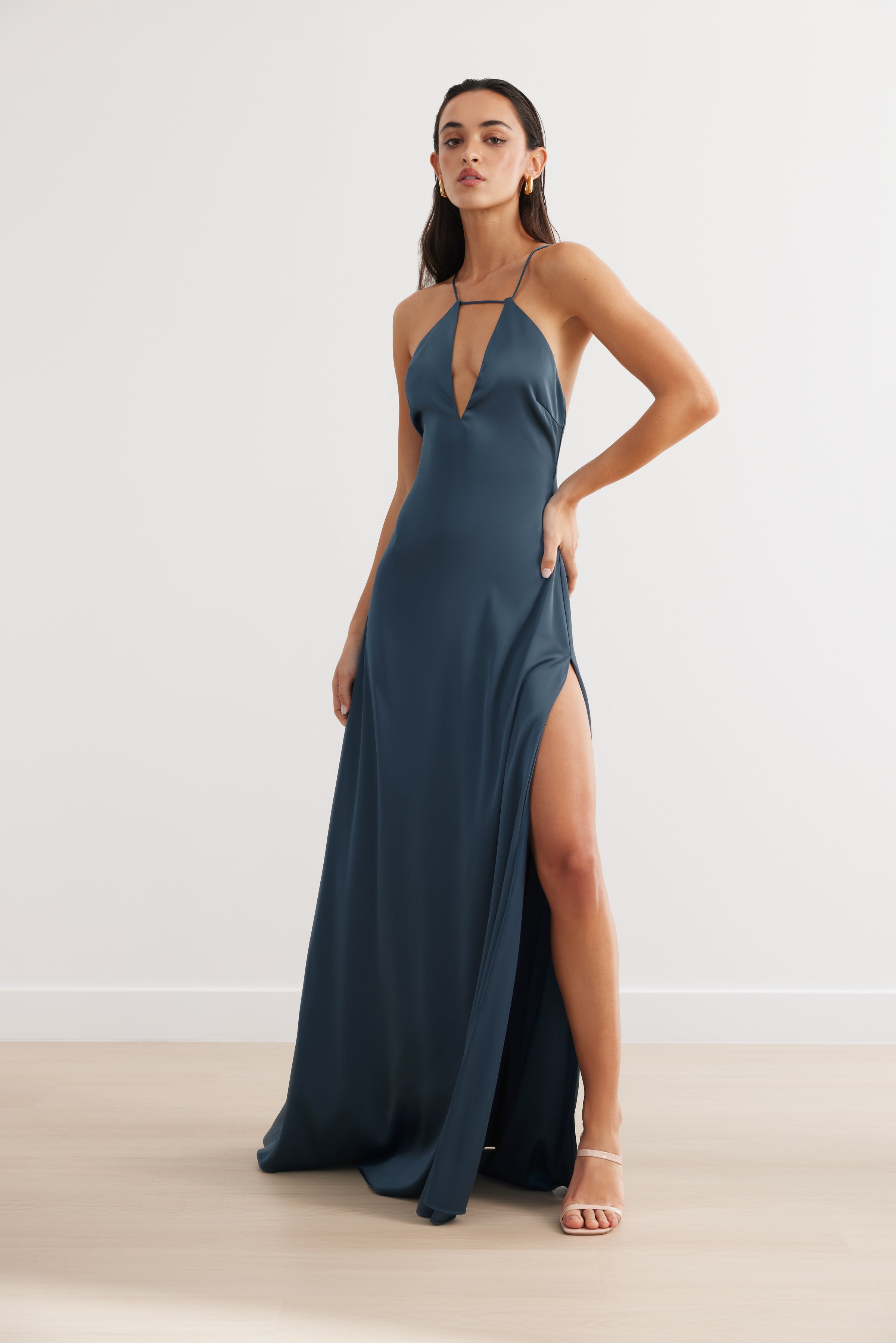 Bali Dress - Steel Blue