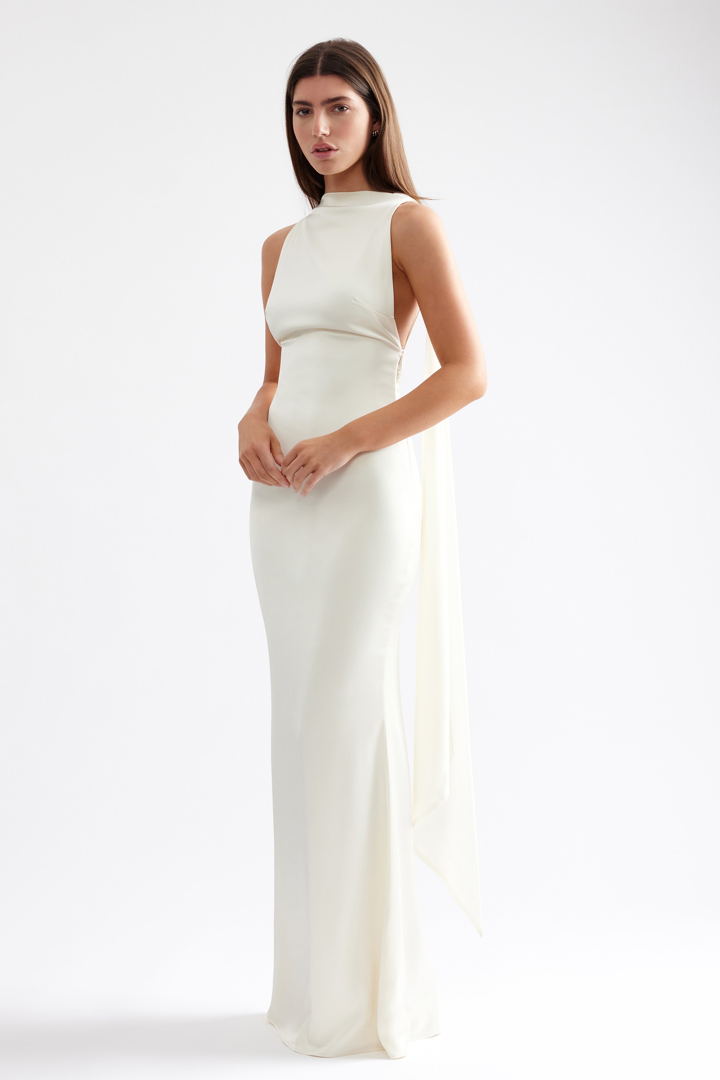 ★GANISONG★ Bridal Audrey Lady Dress_white Audrey Dress - Butter Cream – Studio Lexi