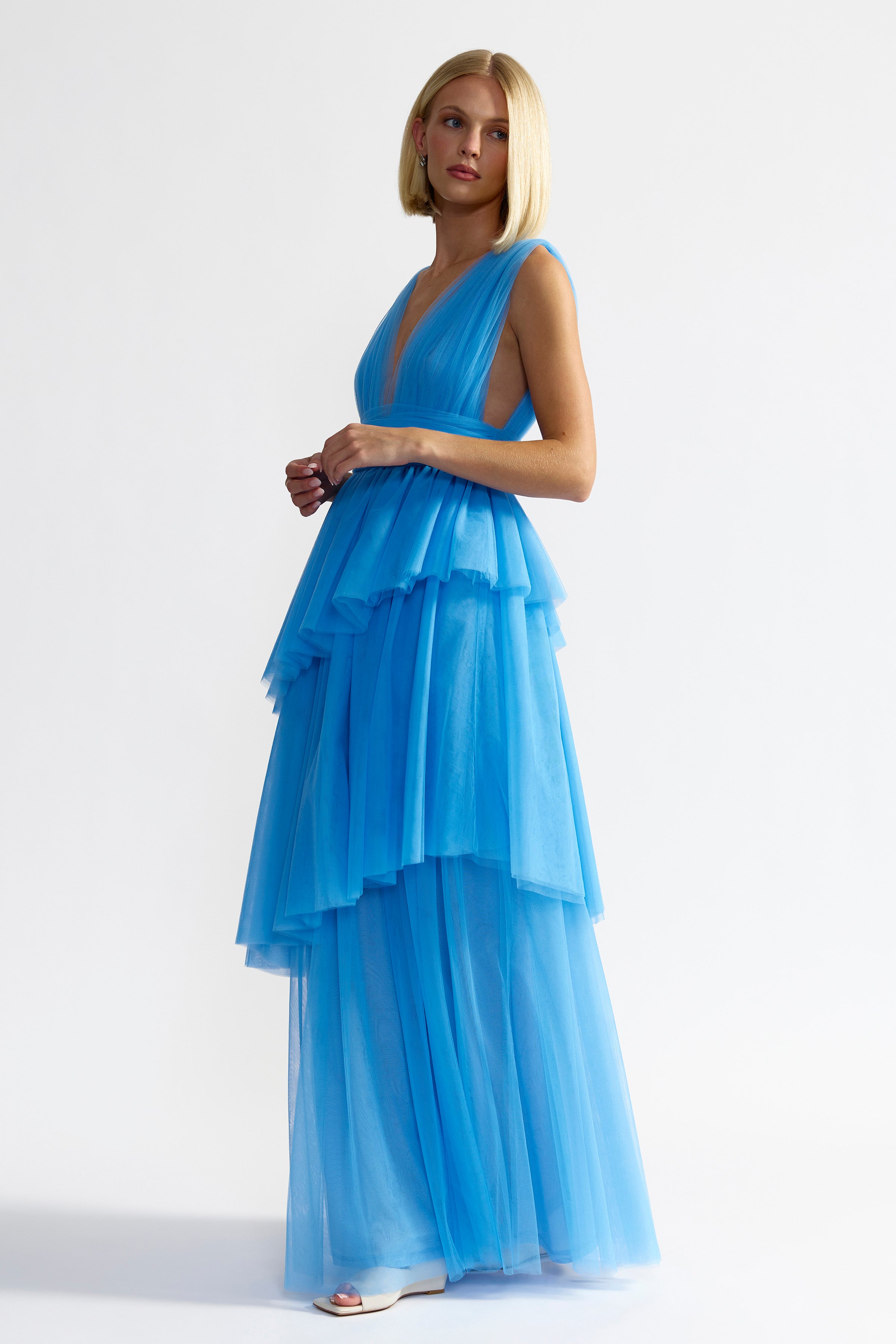 Romeo Dress - Sky Blue