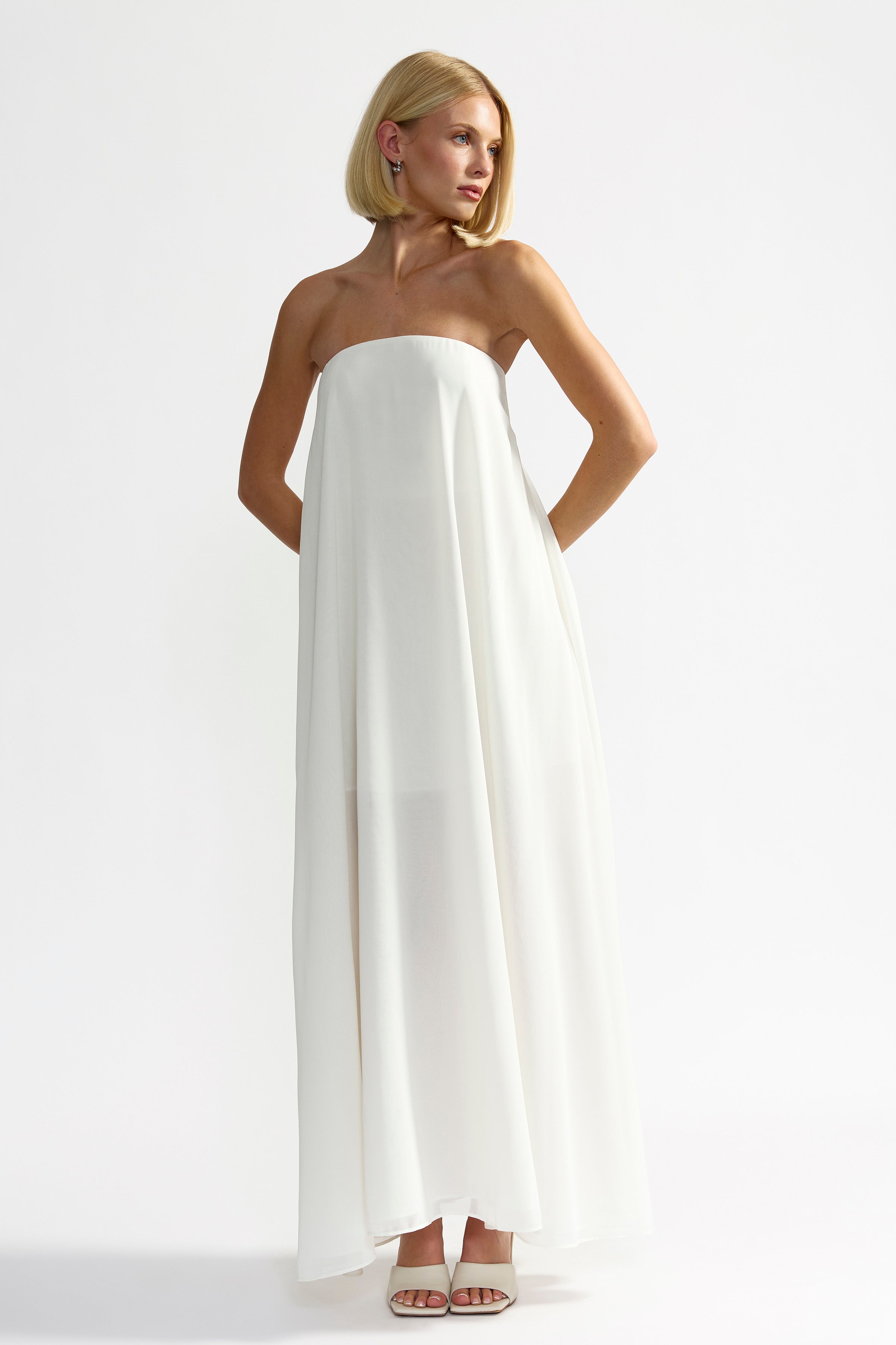 Oliana Dress - Ivory