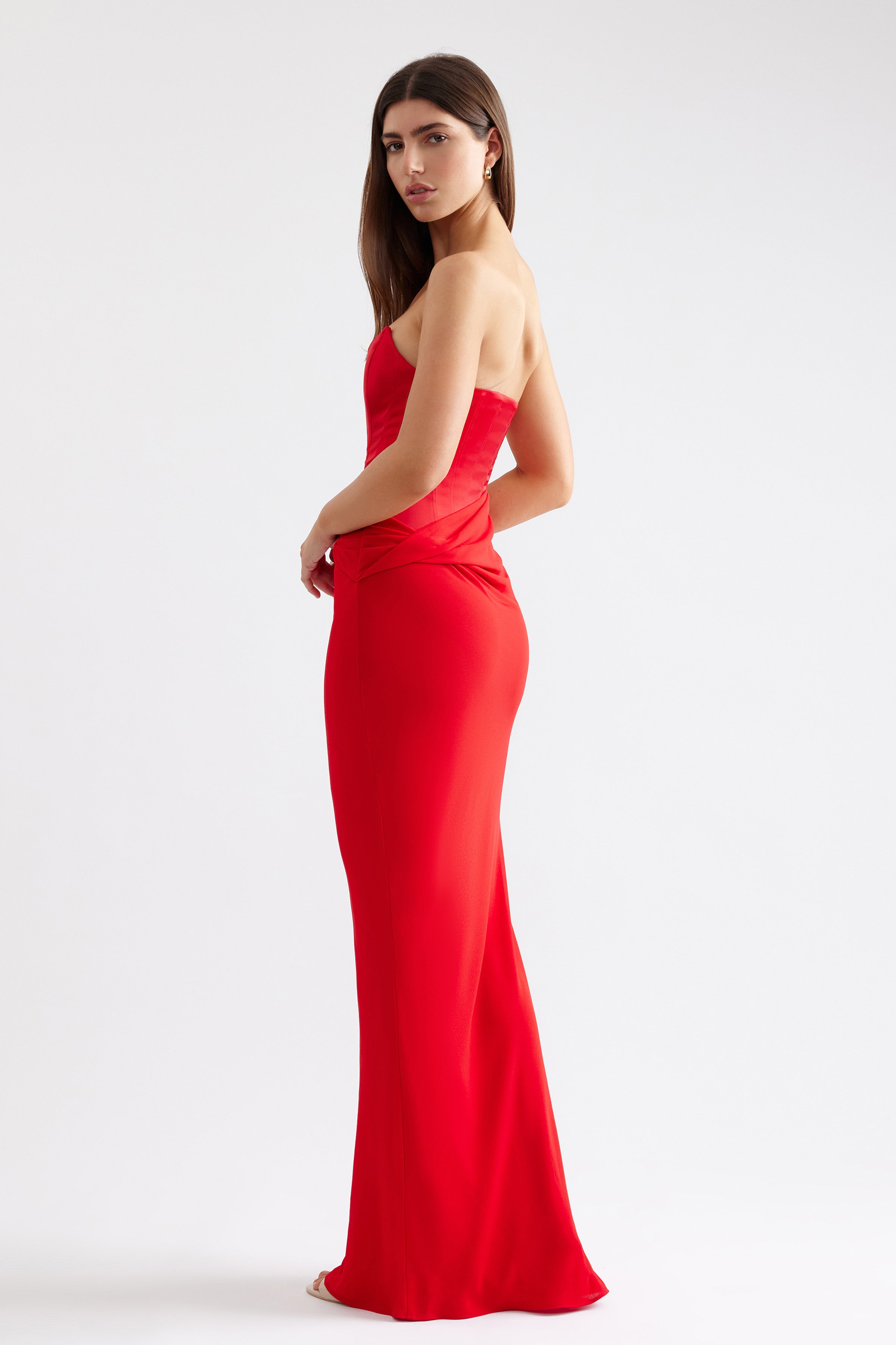 Elora Dress - Scarlet