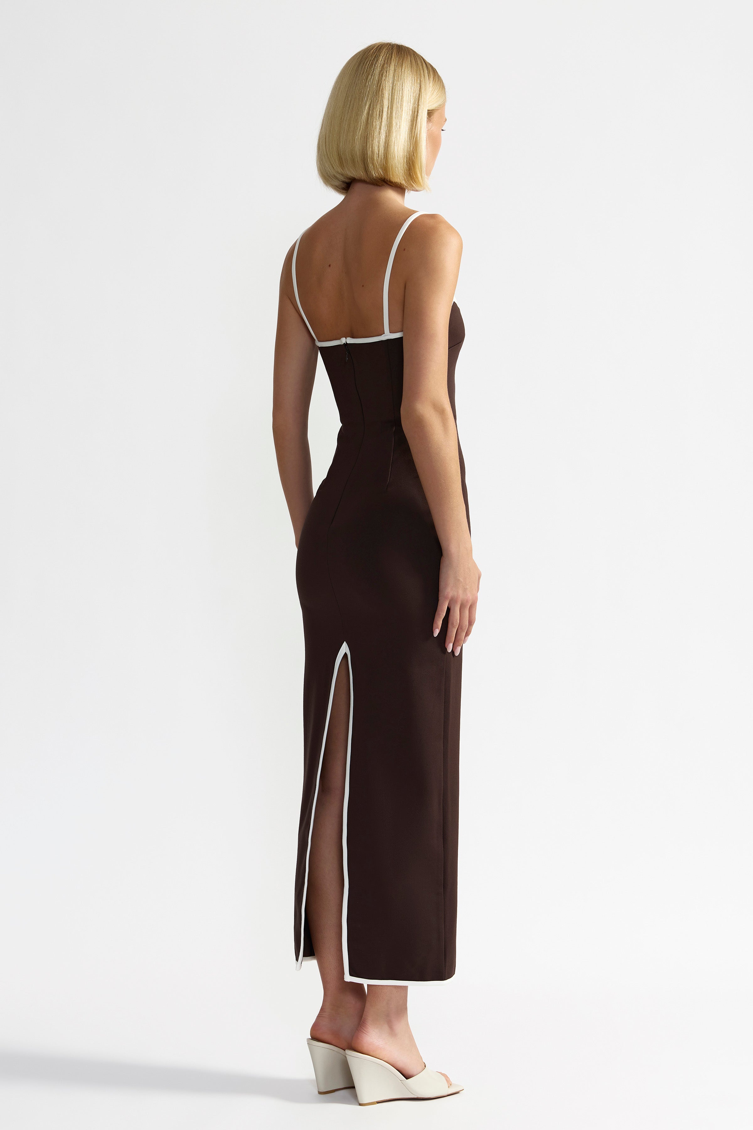 Olivette Dress - Chocolate