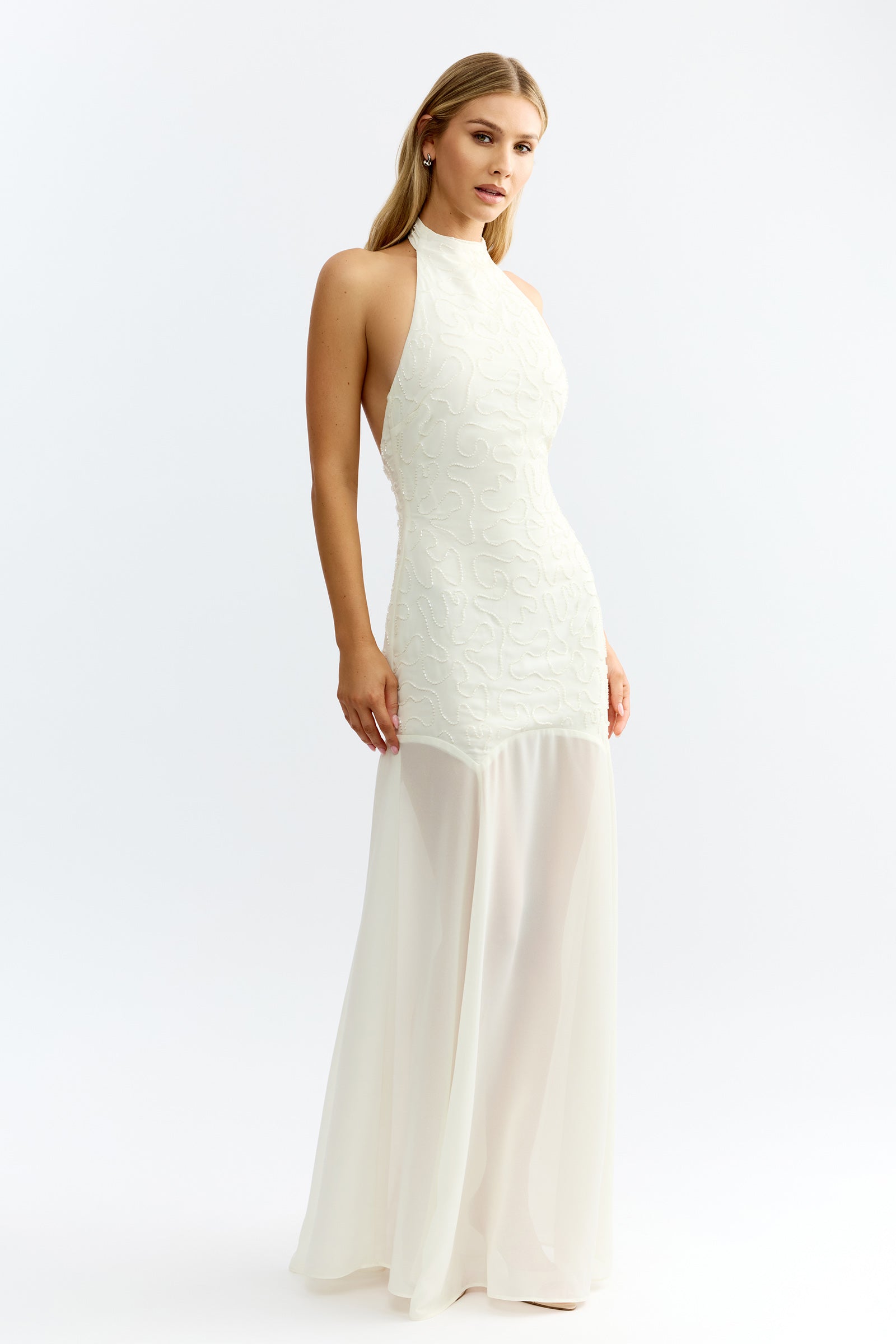 Imani Dress - Ivory