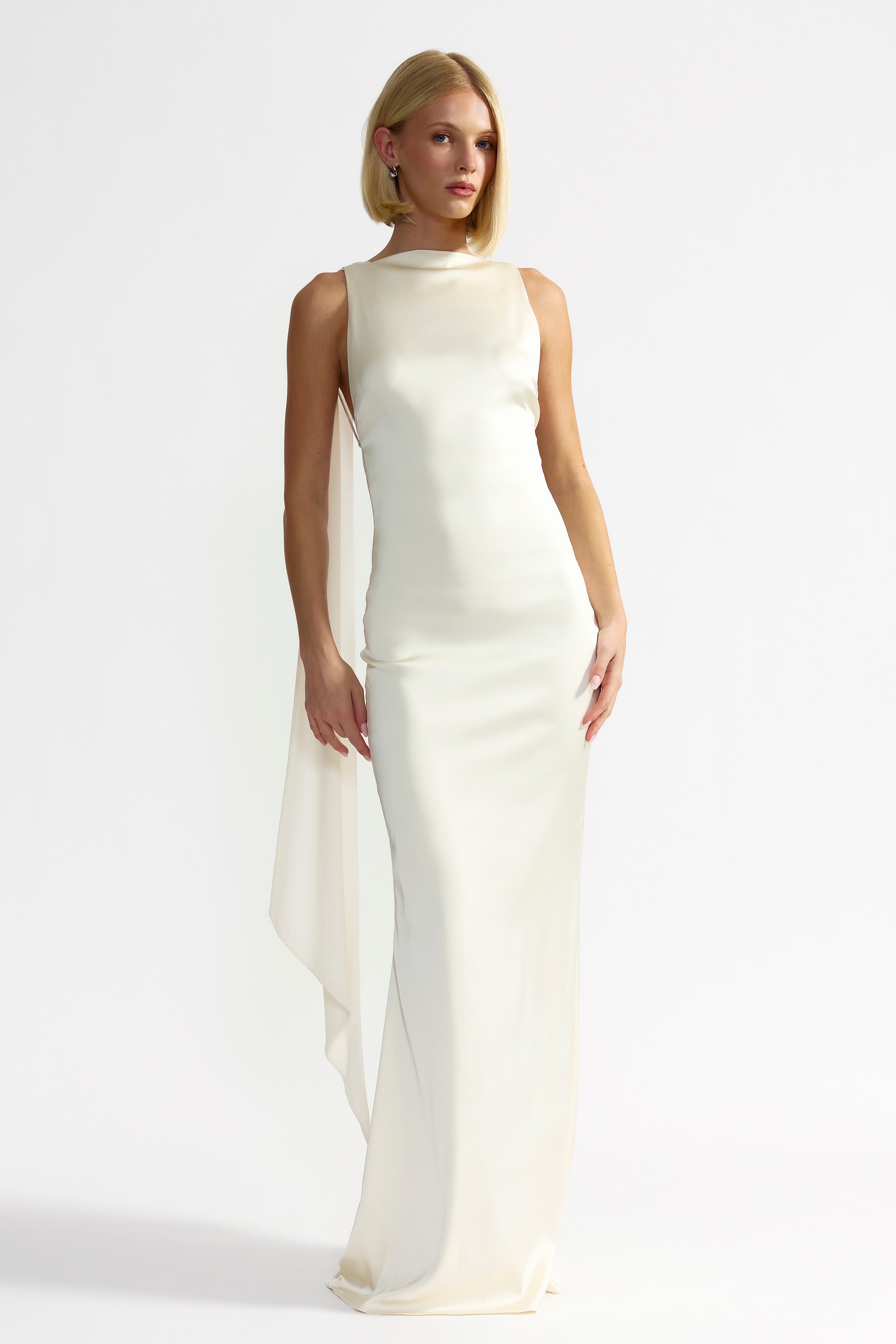Audrey Dress - Butter Cream, AU/UK 12