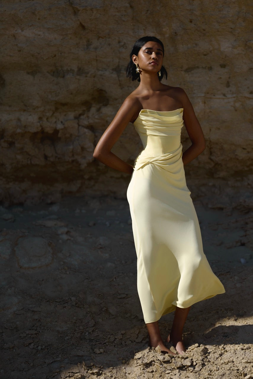 Cassie Dress - Sunflower, AU/UK 4