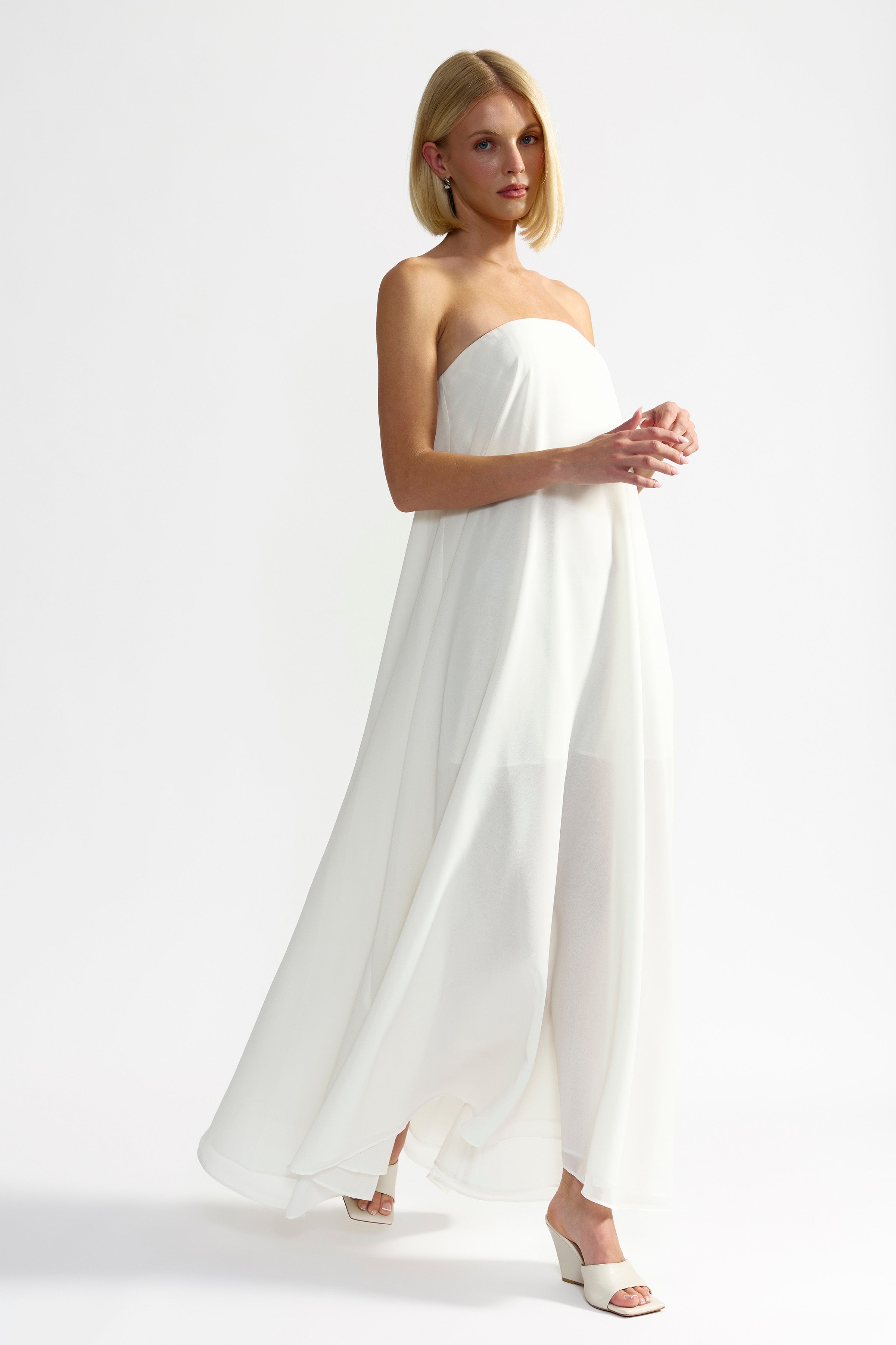 Oliana Dress - Ivory
