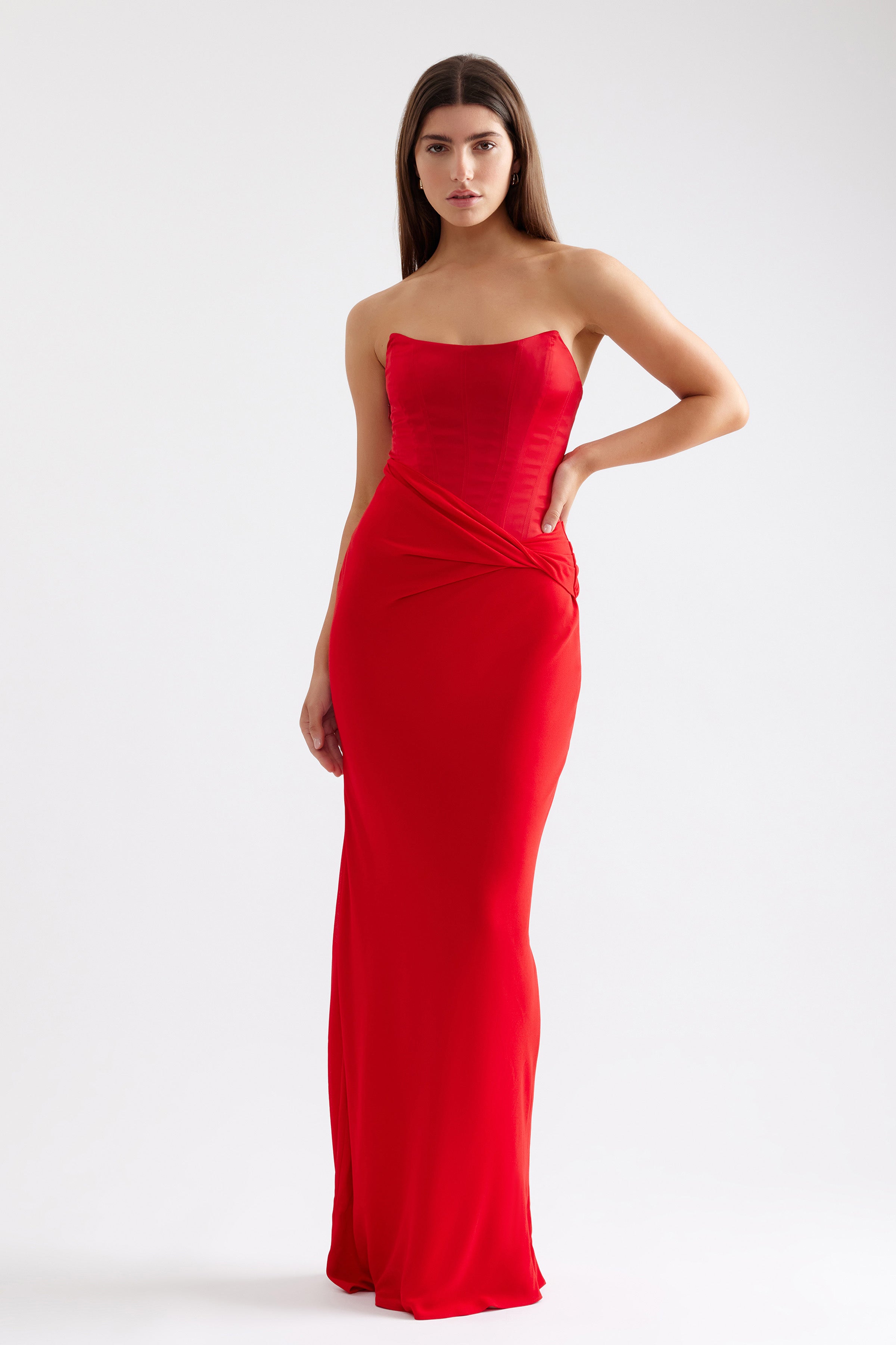 Elora Dress - Scarlet