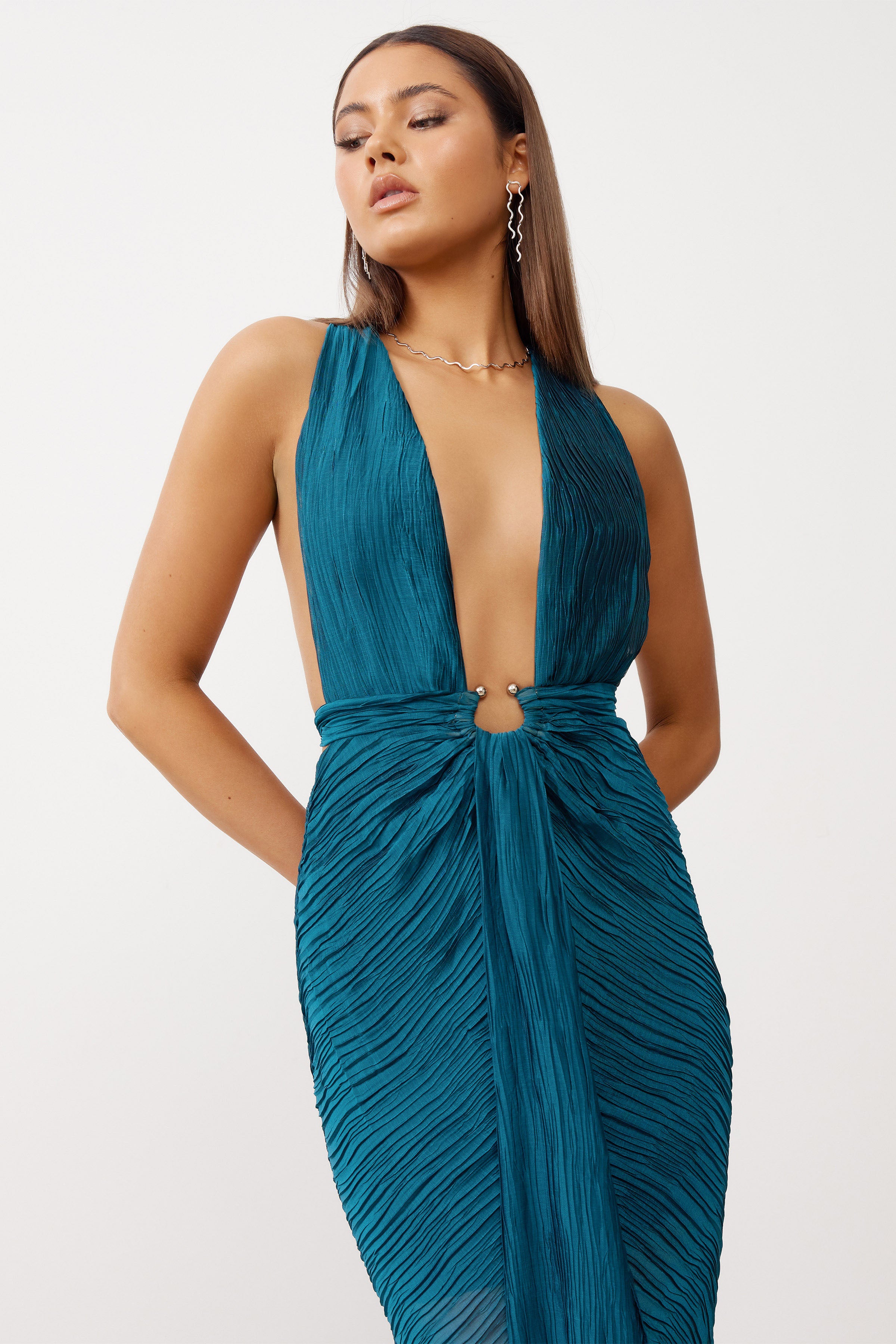 Sirena Dress - Teal