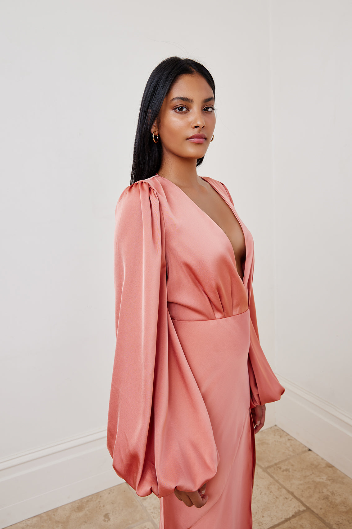 India Dress - Salmon