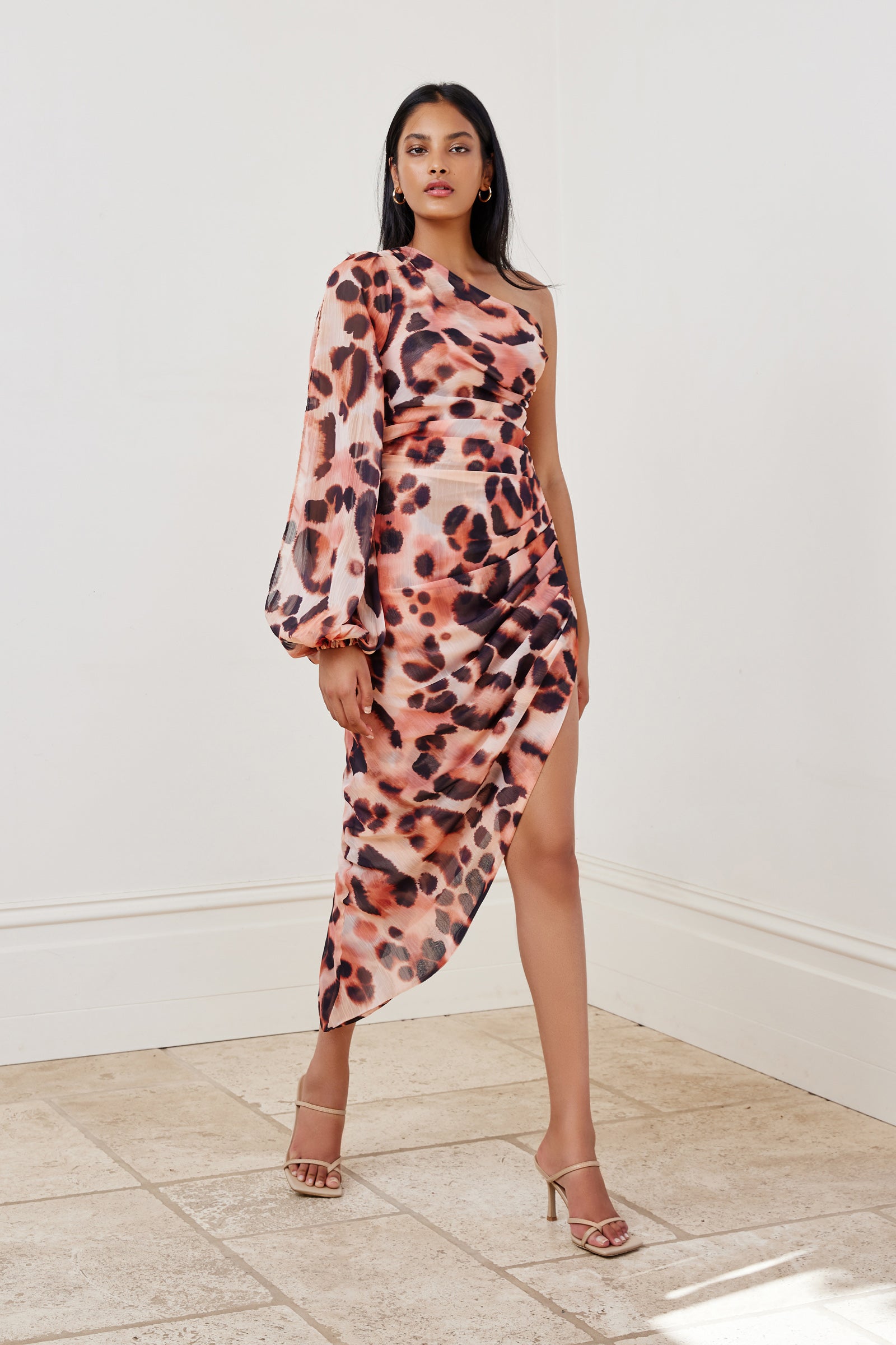 Oscar Dress - Sahara Leopard