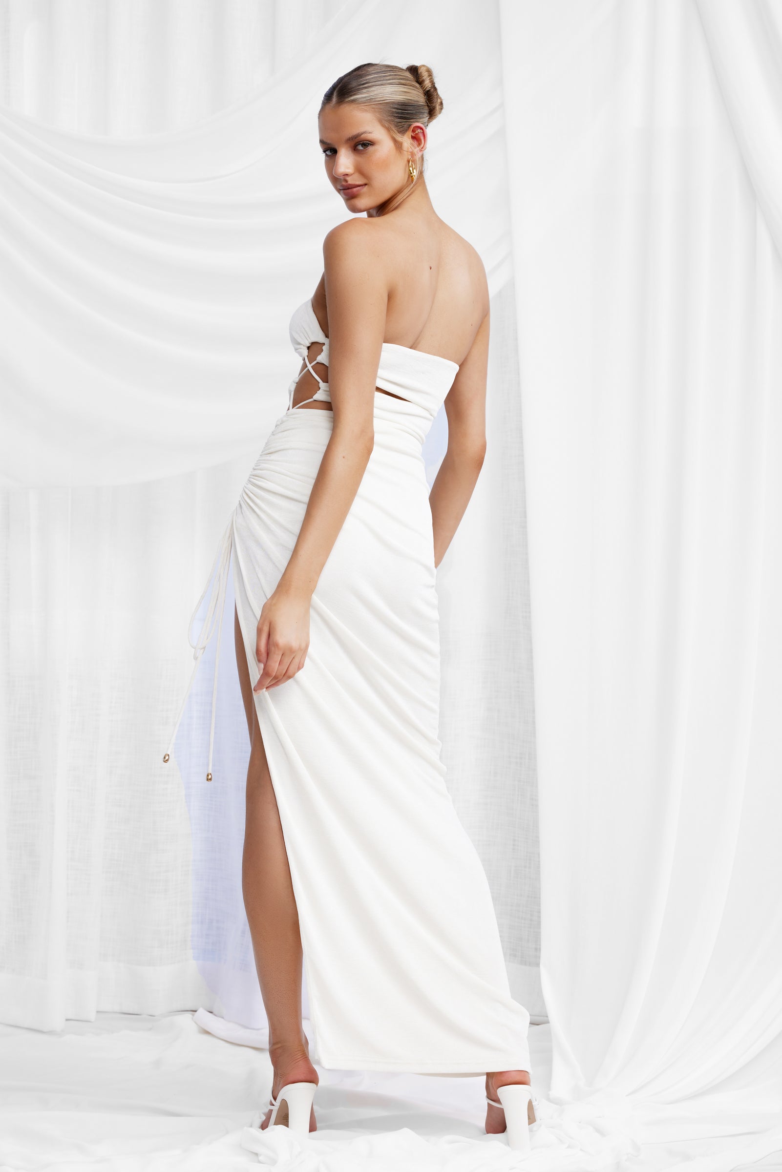 Luiz  Dress - Ivory