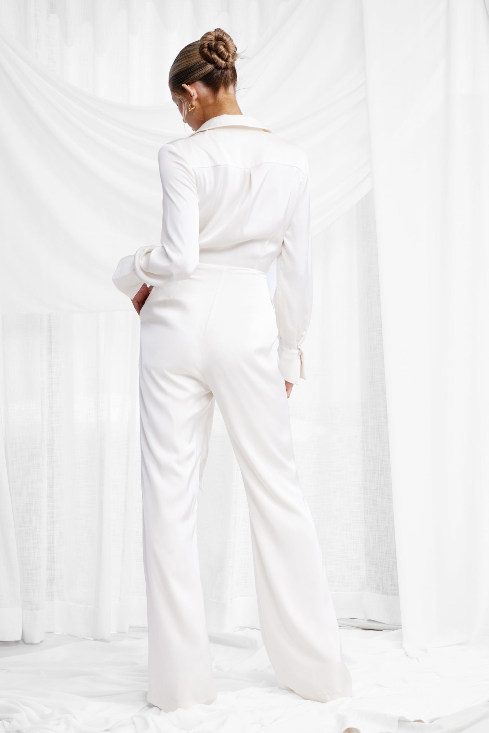 Elias  Jumpsuit - Oyster